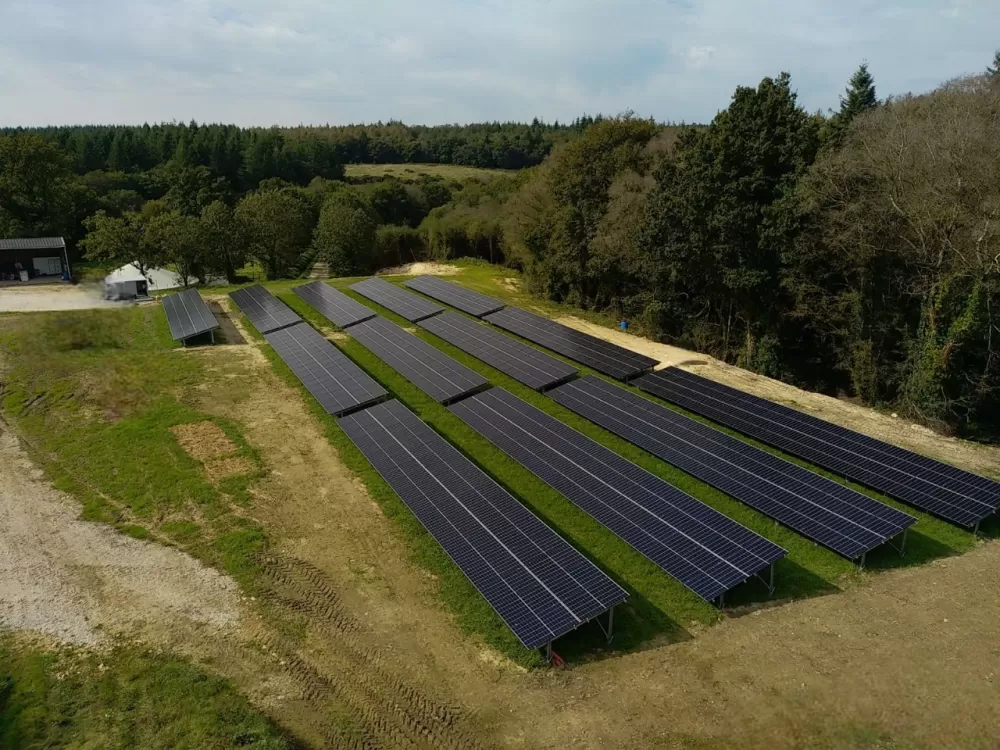 Centrale solaire au sol