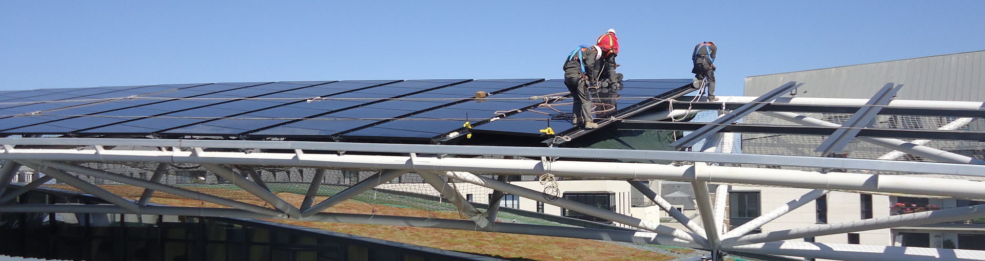 Panneaux photovoltaïques pour collectivité Bretagne