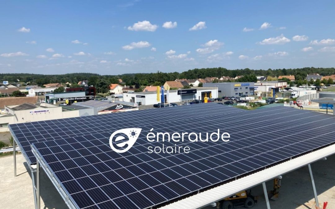 Installation d’une centrale photovoltaïque à la Suze-sur-Sarthe (72)